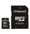 Tarjeta Micro Sd Intenso 16 Gb Uhs-I + Adaptador