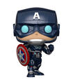 Figura Pop Marvel Avengers Game Captain America Stark Tech S