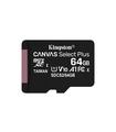 Tarjeta De Memoria Kingston Canvas Select Plus 64Gb Microsd