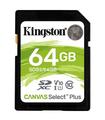 Tarjeta De Memoria Kingston Canvas Select Plus 64Gb Sd Xc/ C