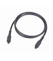 Cable Audio Optico Toslink 1 Mts Negro
