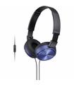 Auriculares Sony Mdrzx310Apl/ Con Micrófono/ Jack 3.5/ Azule