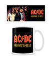 Taza Highway To Hell Coffee Acdc
