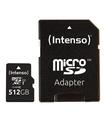 Tarjeta Memoria Micro Sd Intenso 512Gb