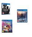 Hunt: Showdown Ps4  + Wasteland 3 Ps4  + Youtubers Life Ps4