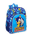 Mochila Speed Sonic The Hedgehog 42Cm Adaptable