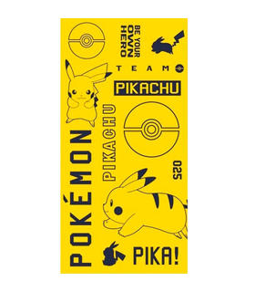 toalla-pikachu-pokemon-algodon-5-unidades