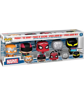 blister-5-figuras-pop-marvel-spiderman-exclusive