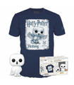 Set Figura Pop & Tee Harry Potter Hedwig