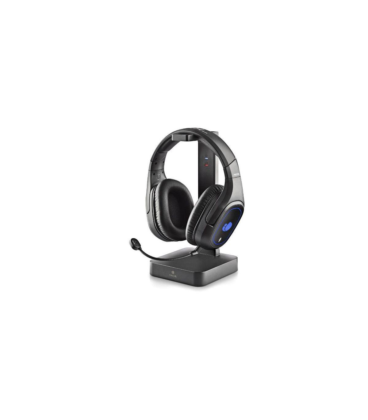 Auriculares Inalámbricos Gaming con Micrófono NGS GHX-600/ Jack