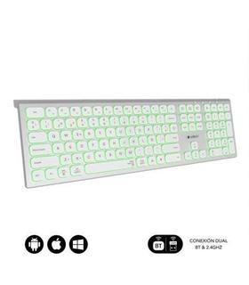 teclado-inalambrico-subblim-master-plata-y-blanco