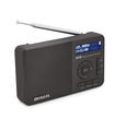 Radio Digital Portable Aiwa Rd-40Dab/Bk 50 Memorias Reloj Di