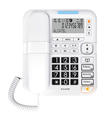 Teléfono Fijo Con Cable Alcatel Tmax 70 White