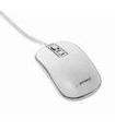 Raton Gembird Wired Optical Mouse Usb White Silver
