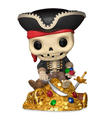 Figura Pop Deluxe Piratas Del Caribe Treasure Skeleton Exclu