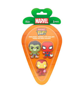 blister-3-figuras-carrot-pocket-pop-marvel-spiderman-hulk-ir