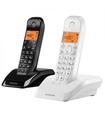 Teléfono Fijo Motorola S1202 Negro Blanco