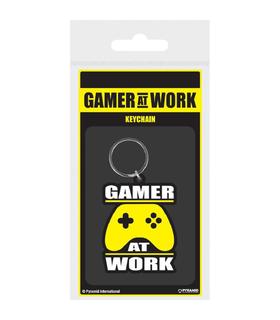 llavero-rubber-gamer-at-work-gaming